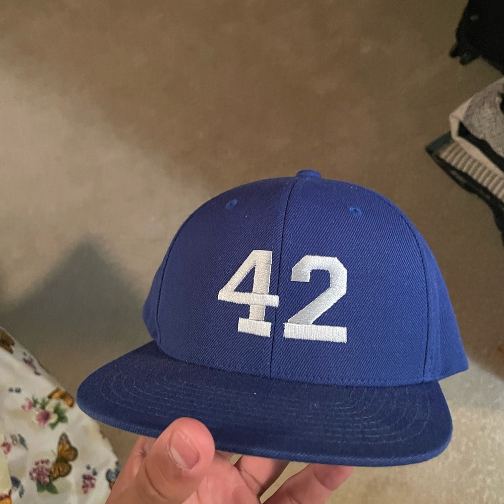 New Era 42 snap back hat
